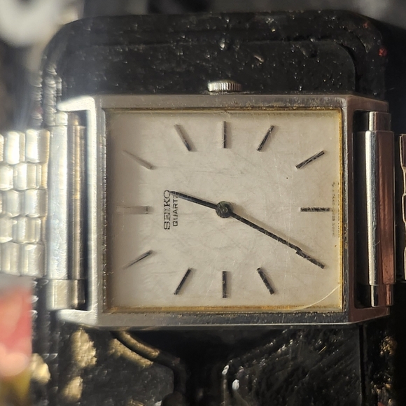 Vintage Seiko Tank 8620-5010 silvertone - Picture 2 of 7